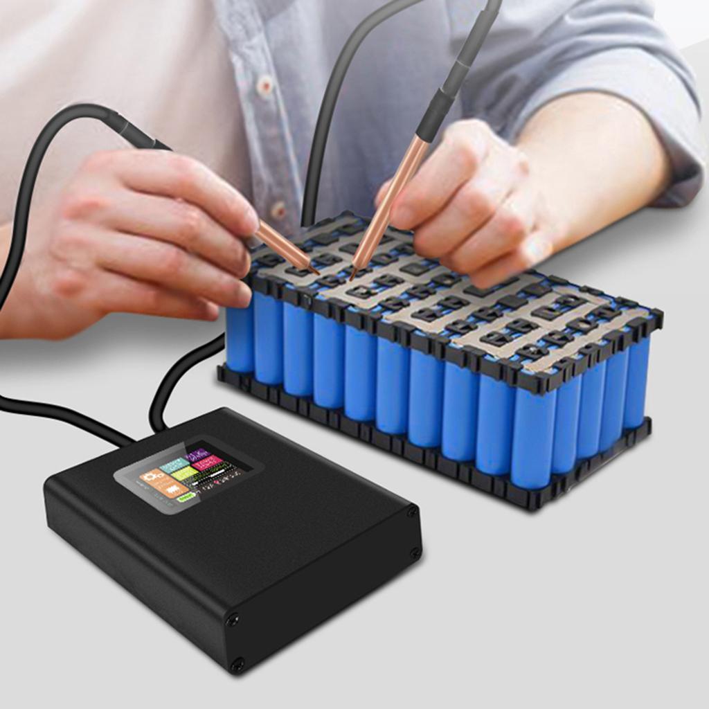 Lithium battery cells for drone batteries in a secret Drone lab in UKRAINE