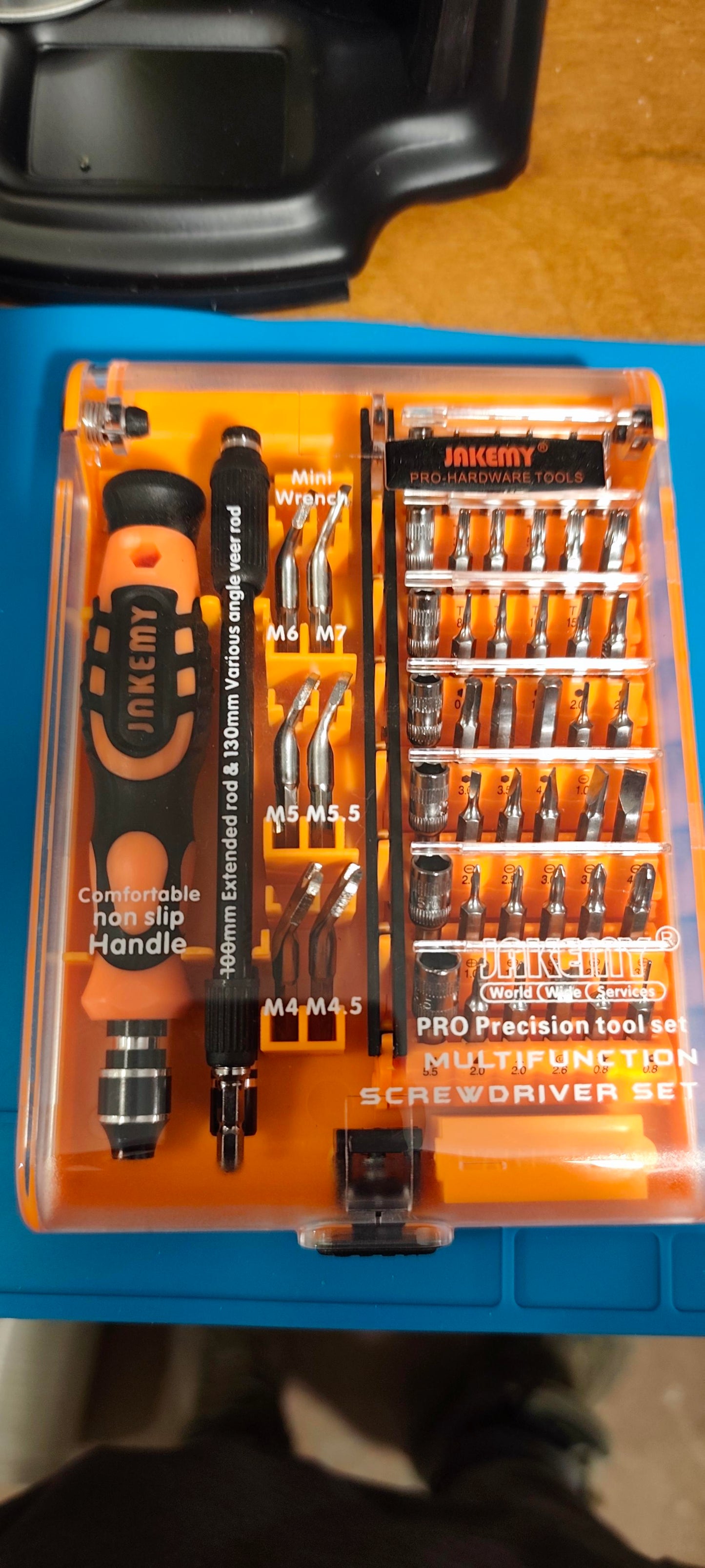Screwdriver set for a secret drone lab in UKRAINE