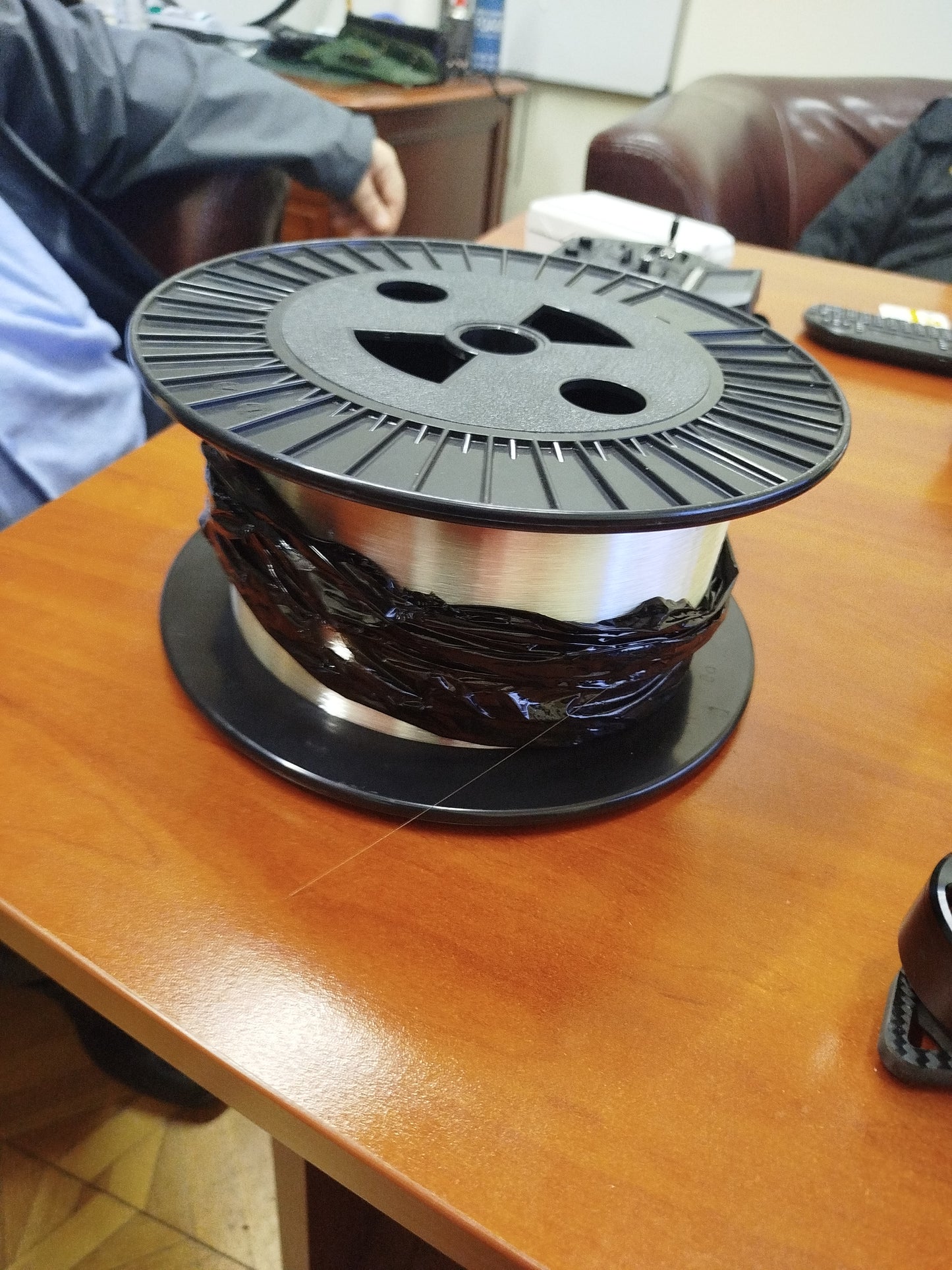 1 mission's worth of Optical Fiber for a Drone in Ukraine - 10 KILOMETERs!