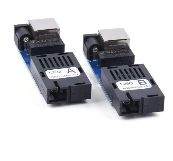 Fiber-ethernet media converters for a secret drone lab in UKRAINE