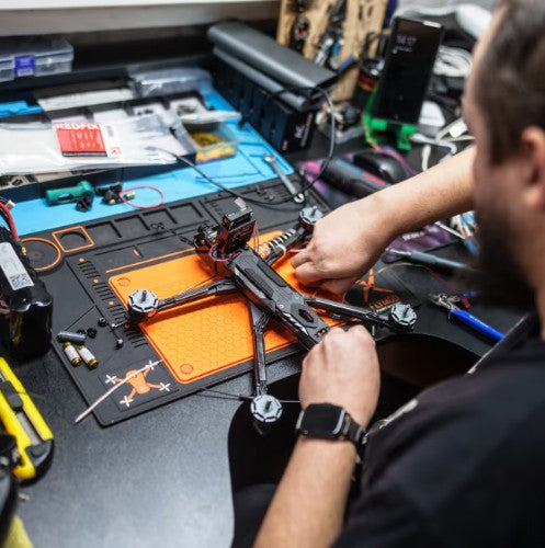 motors for mavics in a secret Drone lab in UKRAINE