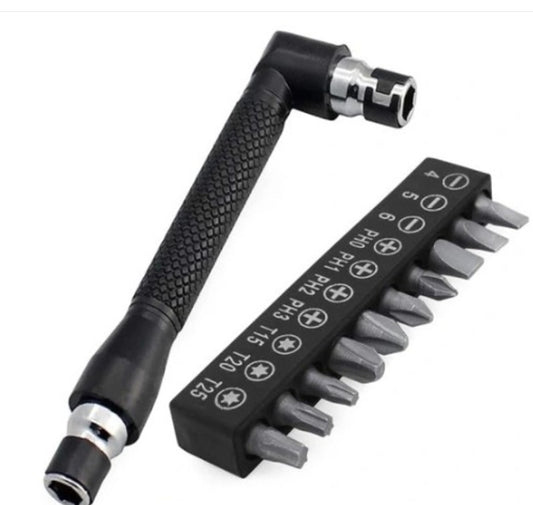 Angle Screwdriver for secret fiber optic drone lab in UKRAINE