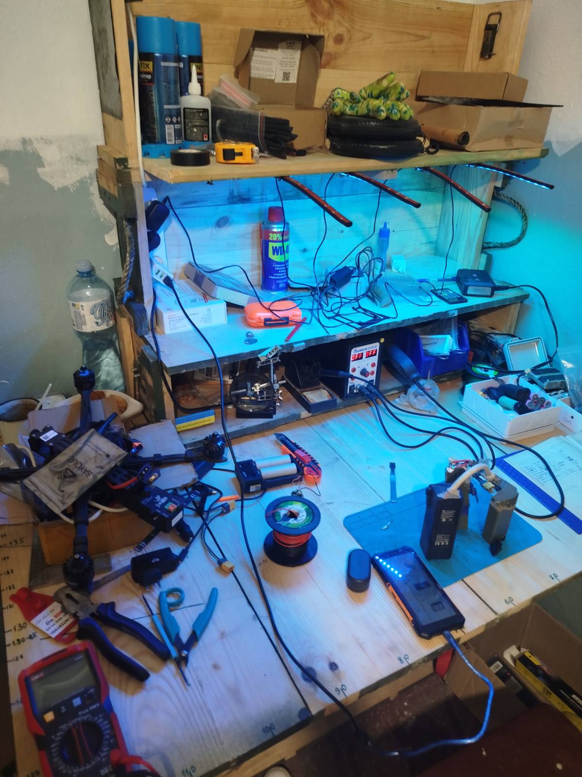 motors for mavics in a secret Drone lab in UKRAINE