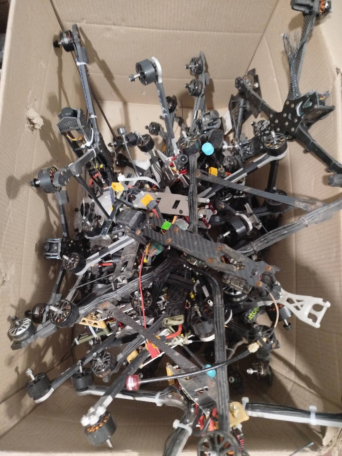 motors for mavics in a secret Drone lab in UKRAINE