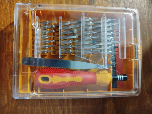 Screwdriver set for a secret Drone lab in UKRAINE